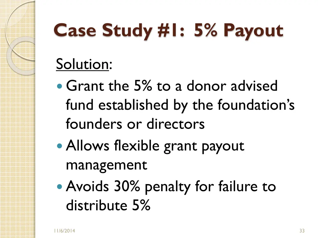 case study 1 5 payout 1