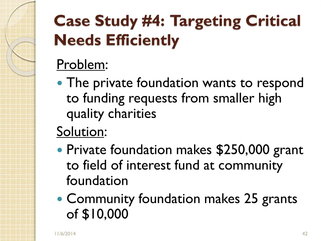 case study 4 targeting critical needs efficiently 1