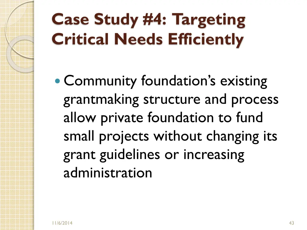 case study 4 targeting critical needs efficiently 2