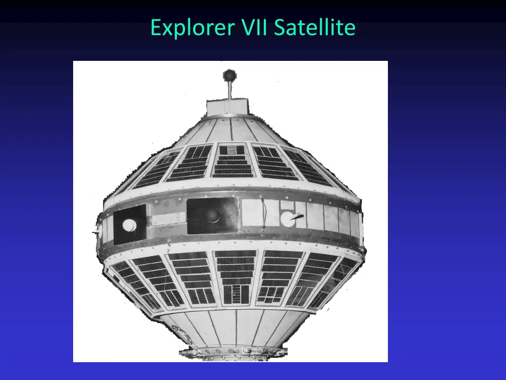 explorer vii satellite