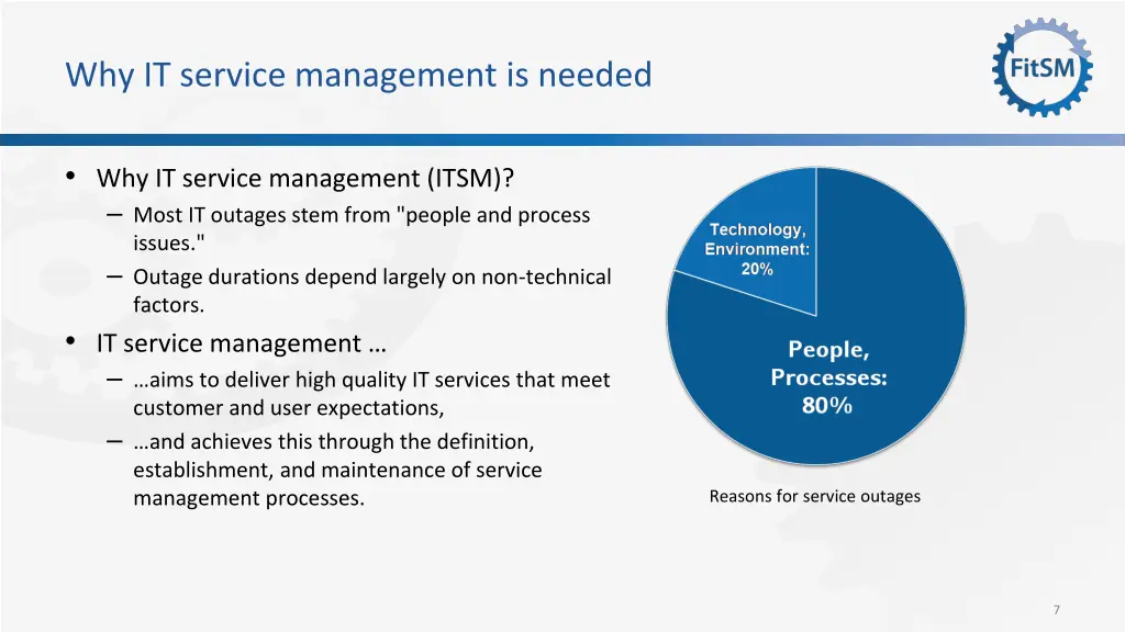 why it service management is needed