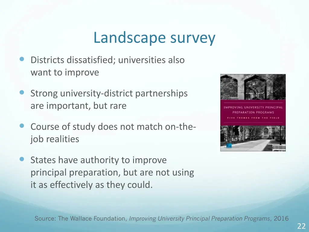 landscape survey