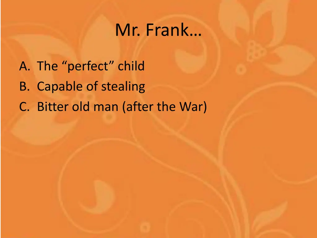 mr frank