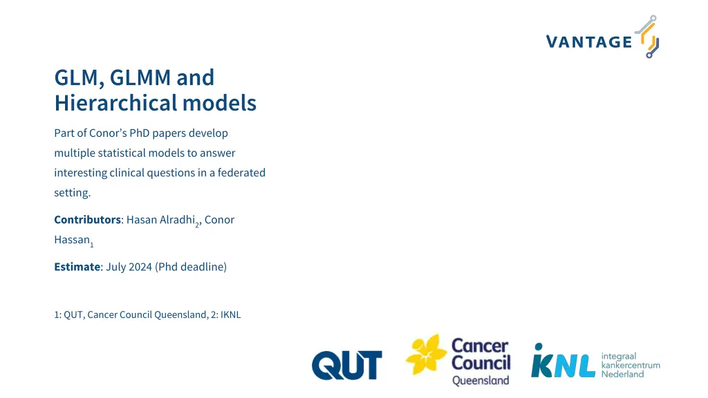 glm glmm and hierarchical models