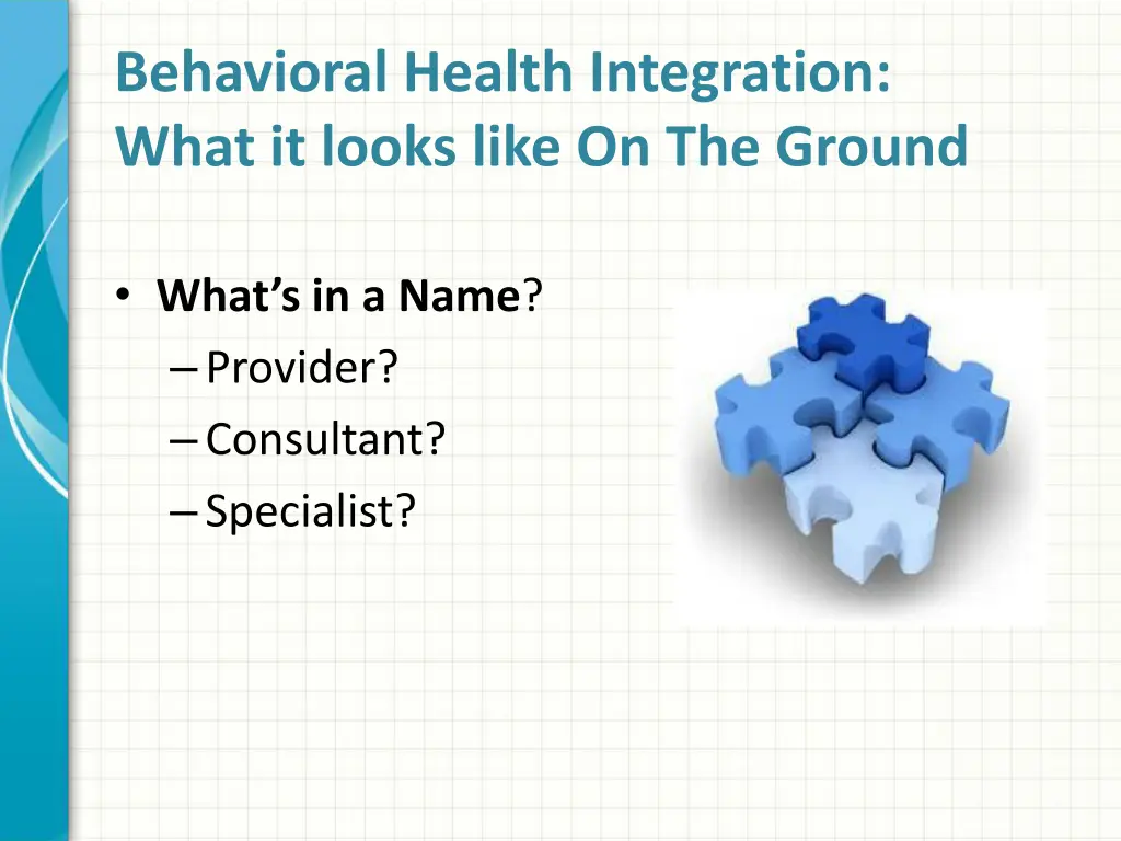 behavioral health integration what it looks like 2