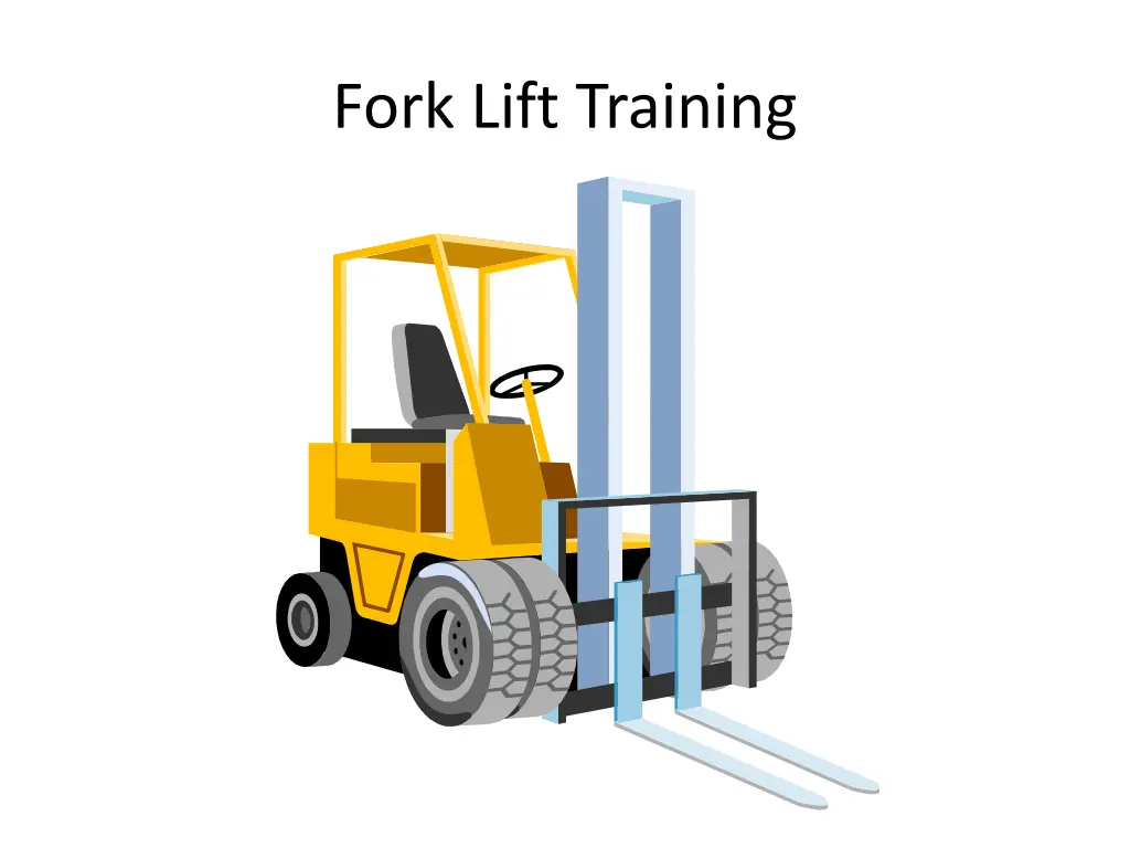 fork lift training