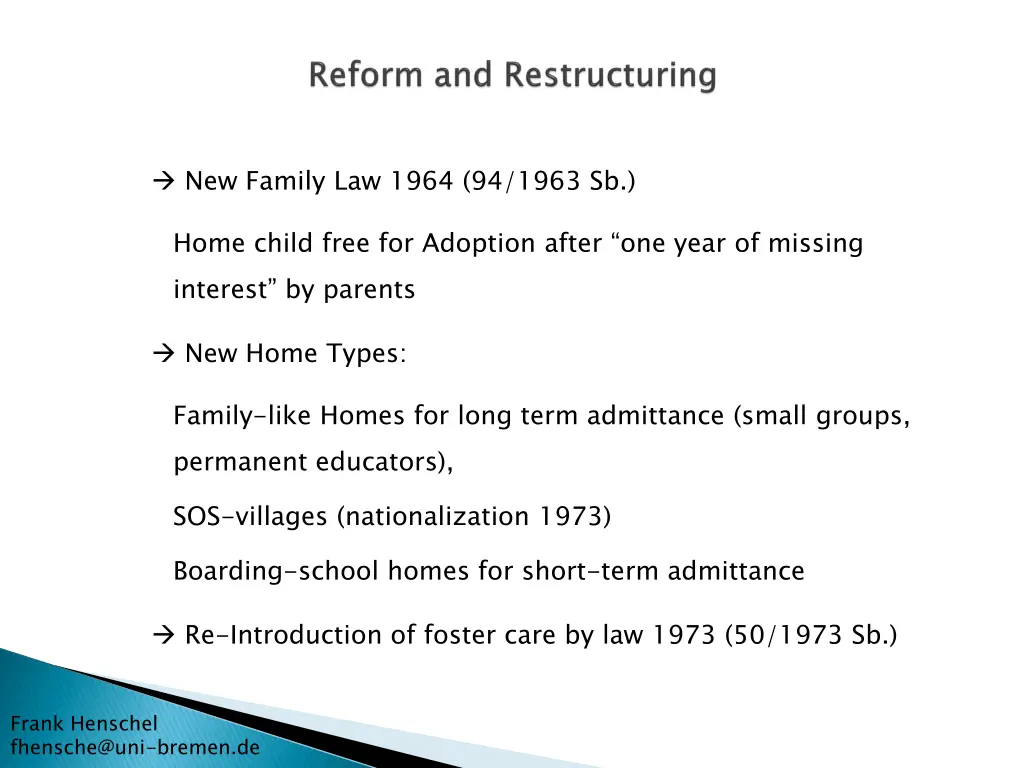 new family law 1964 94 1963 sb