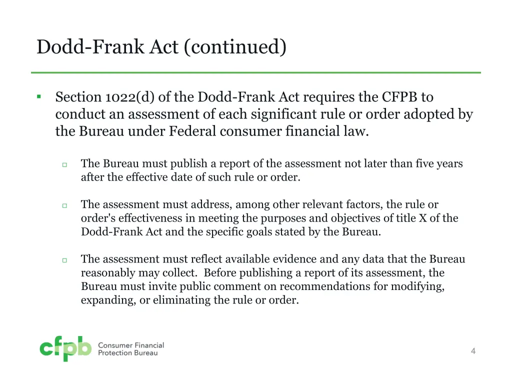 dodd frank act continued