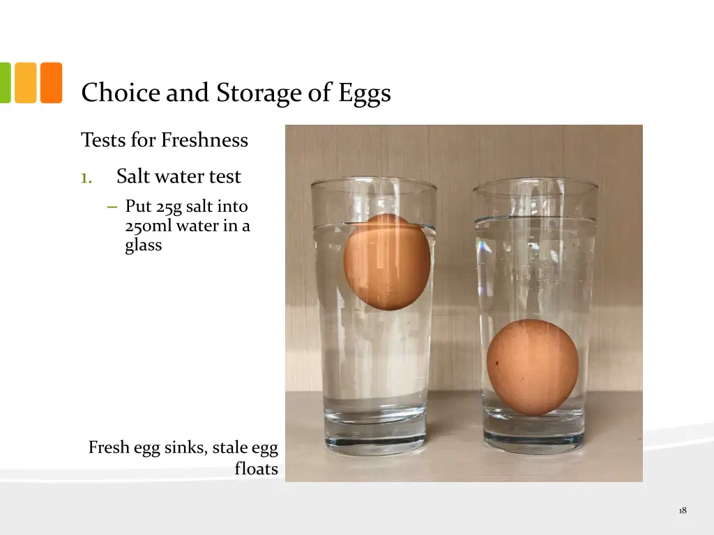 choice and storage of eggs 2