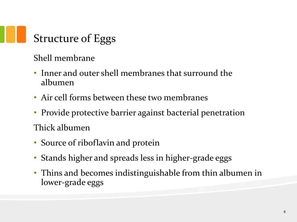 structure of eggs 2