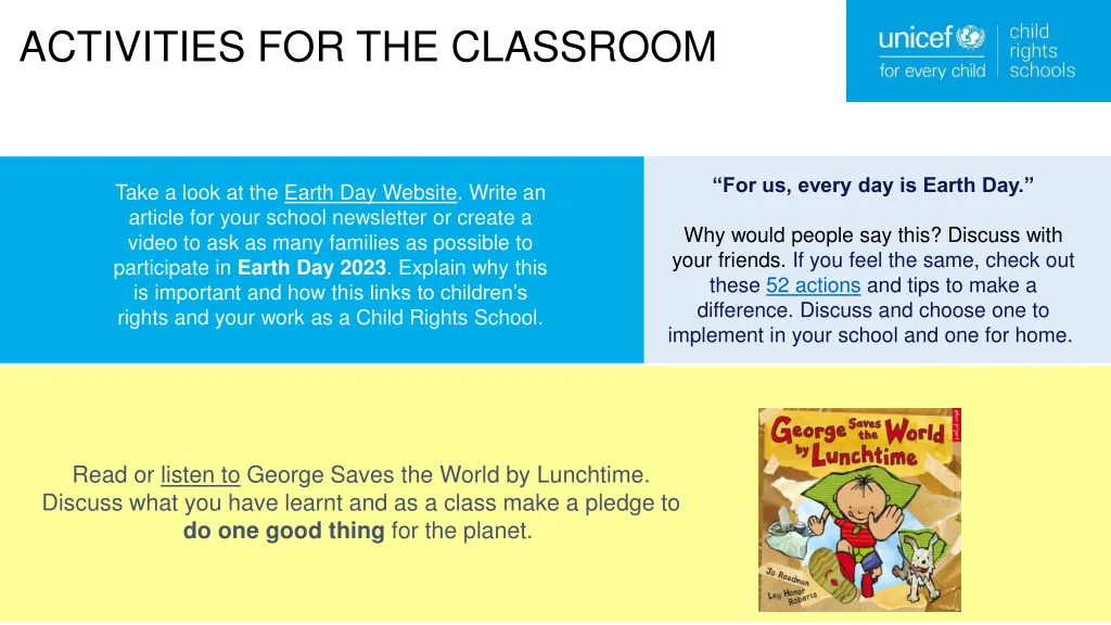 activities for the classroom 1