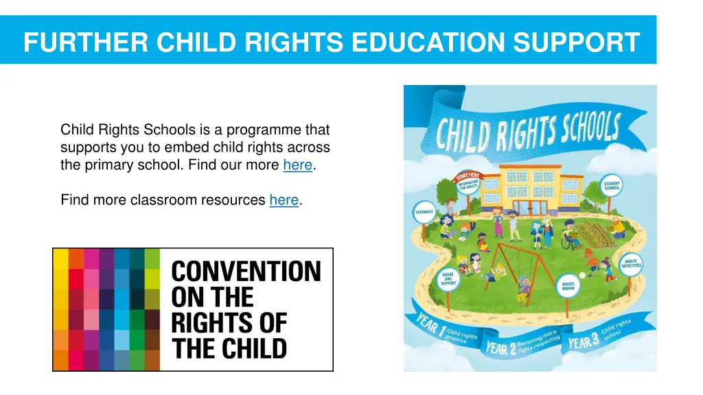 further child rights education support
