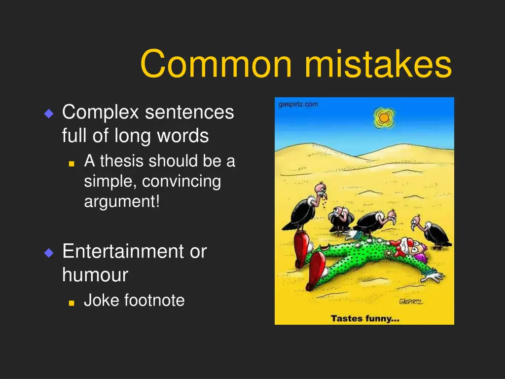 common mistakes 1