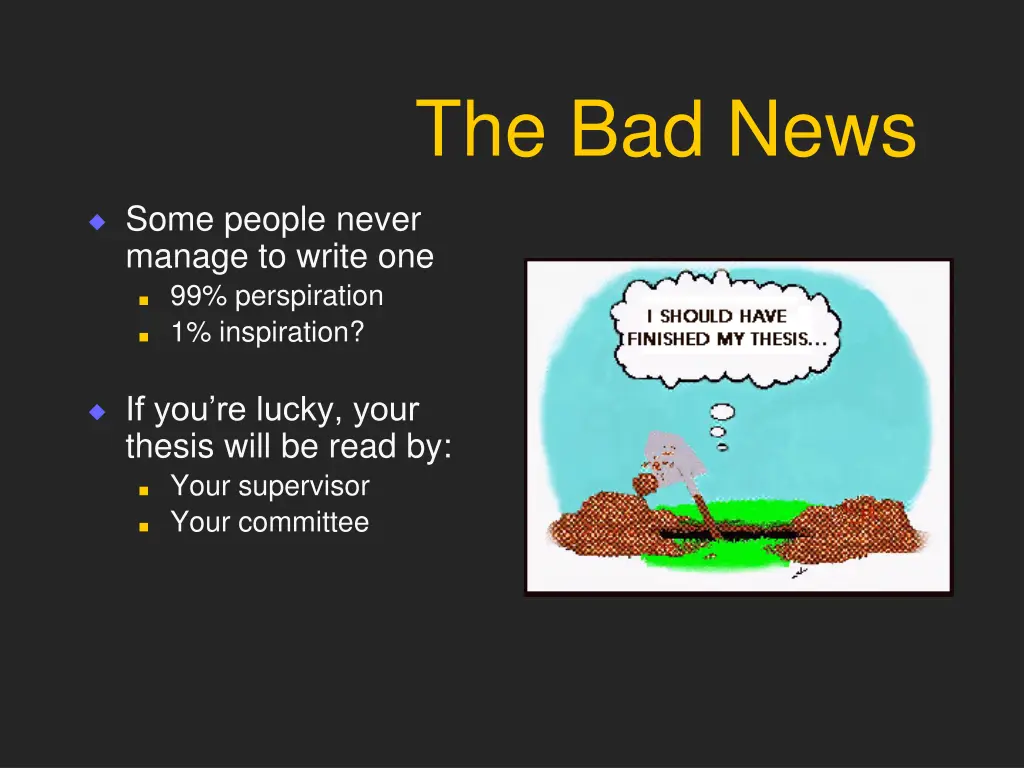 the bad news 1