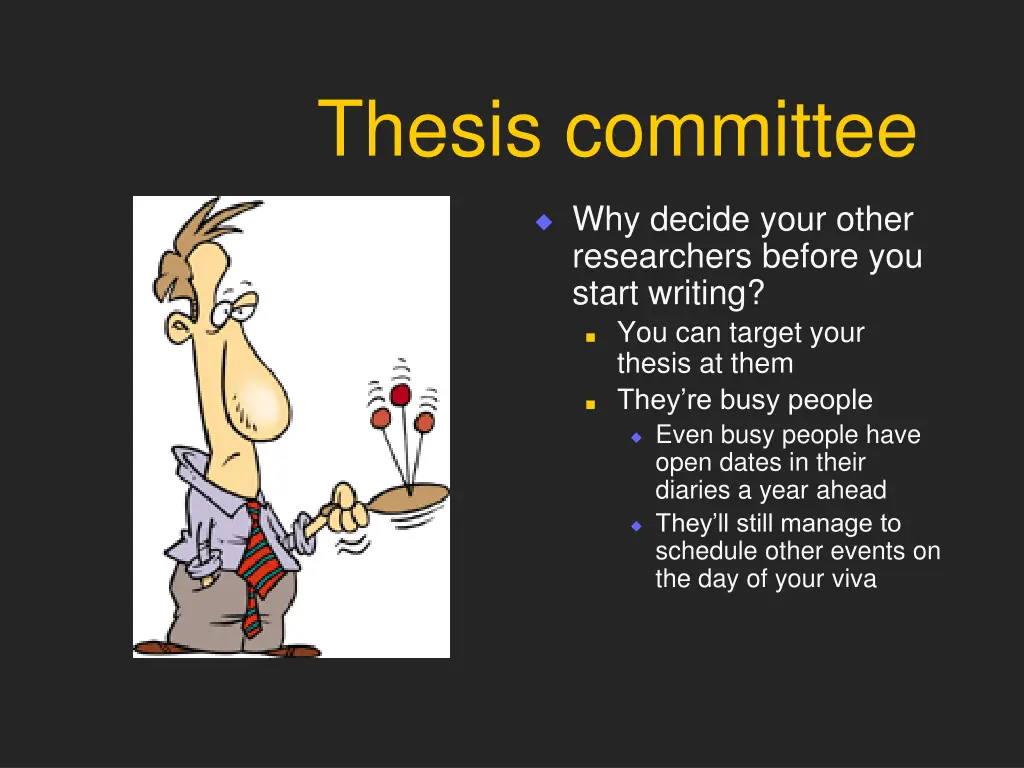 thesis committee 1