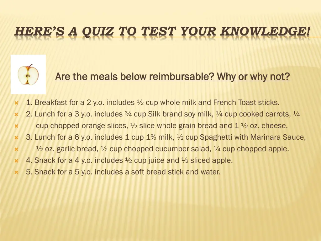 here s a quiz to test your knowledge