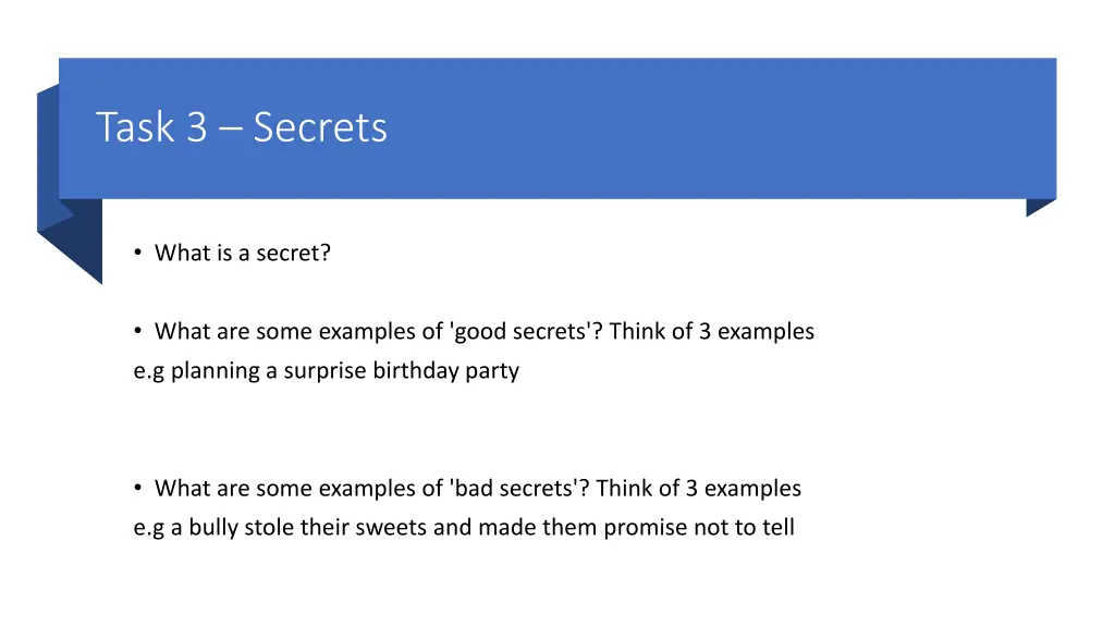 task 3 secrets