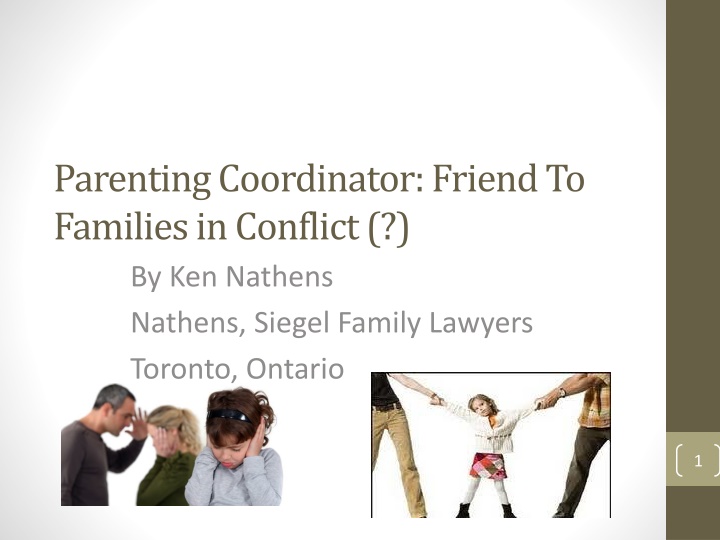 parenting coordinator friend to families