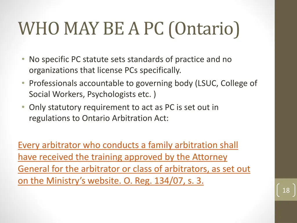 who may be a pc ontario