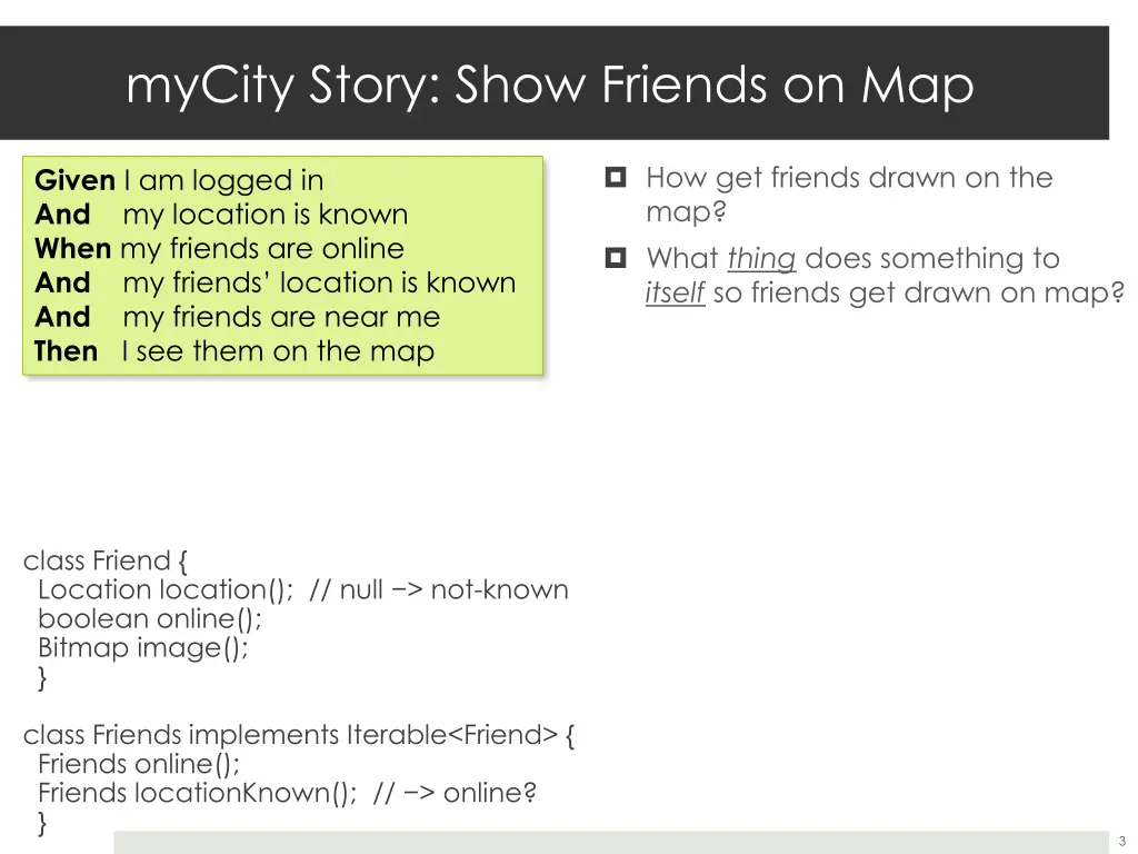 mycity story show friends on map