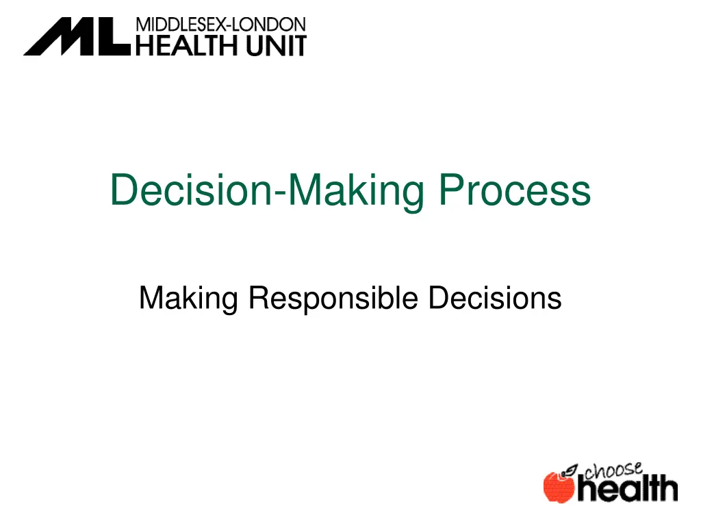 decision making process