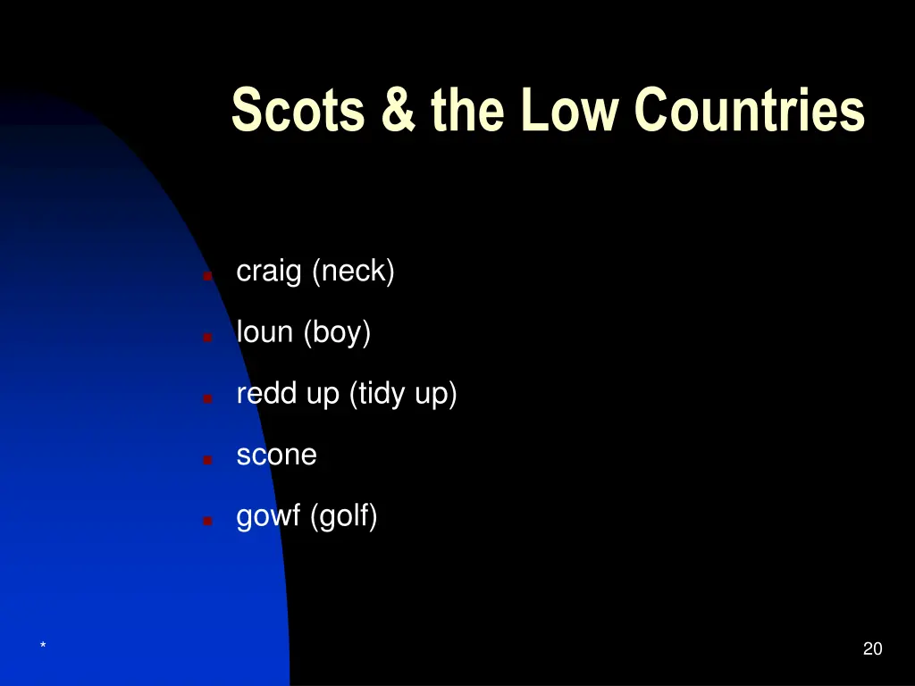 scots the low countries