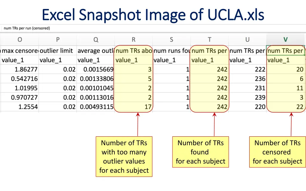 excel snapshot image of excel snapshot image