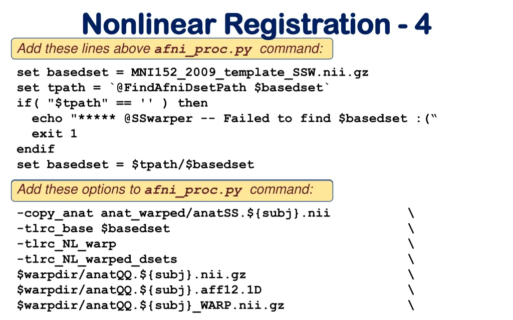 nonlinear registration nonlinear registration 3