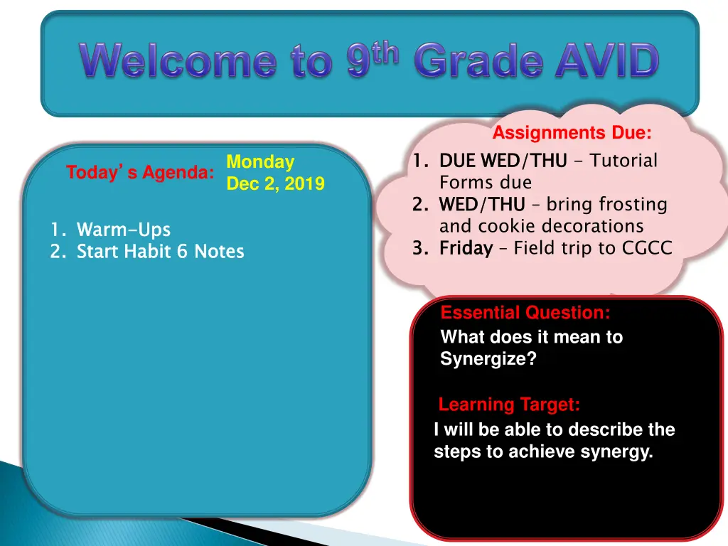 assignments due due wed thu tutorial forms