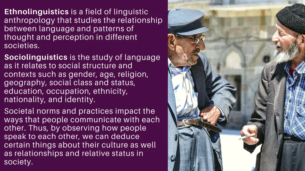 ethnolinguistics