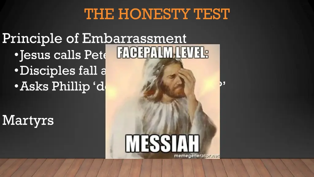 the honesty test