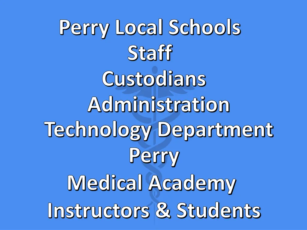 perry local schools staff custodians