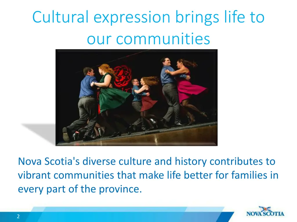 cultural expression brings life to our communities