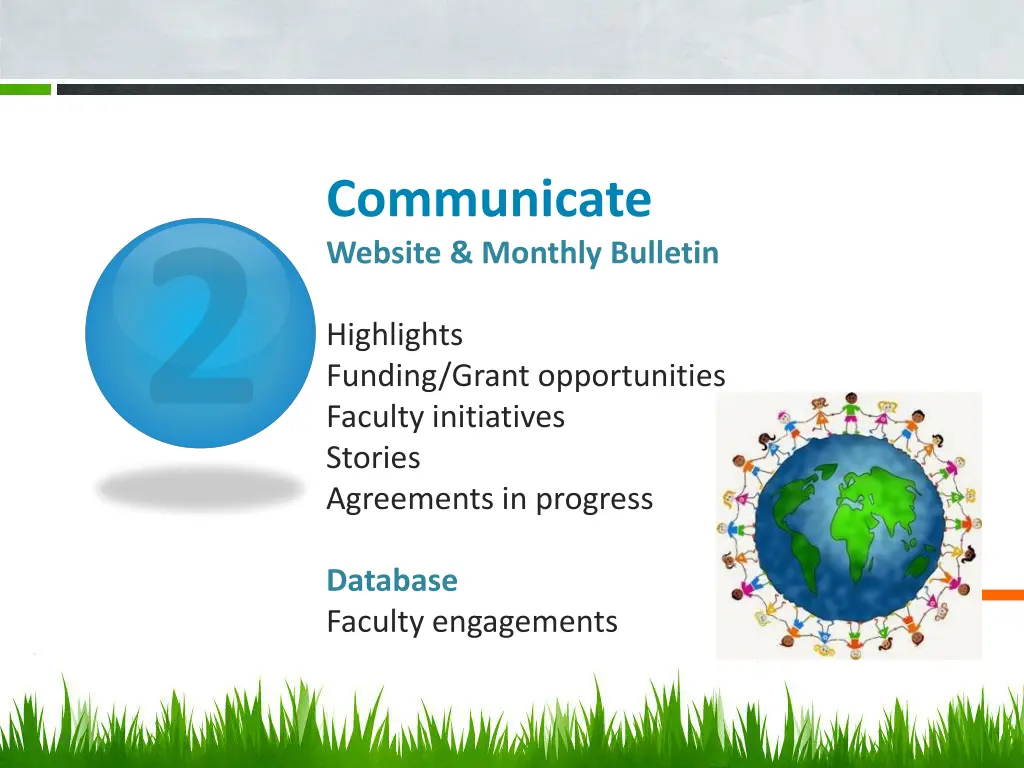 communicate website monthly bulletin