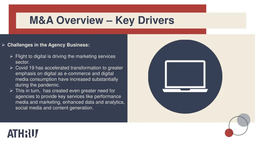 m a overview key drivers 1