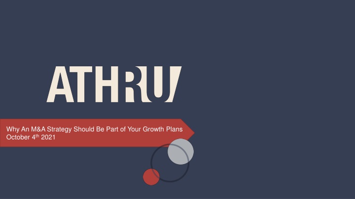 why an m a strategy should be part of your growth