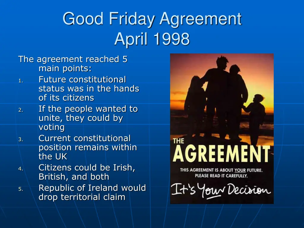 good friday agreement april 1998