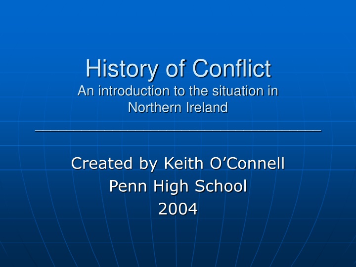 history of conflict an introduction