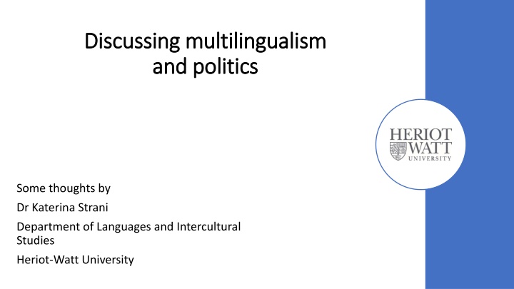 discussing multilingualism discussing