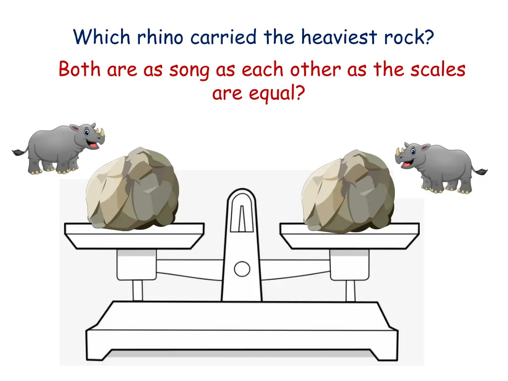 which rhino carried the heaviest rock both