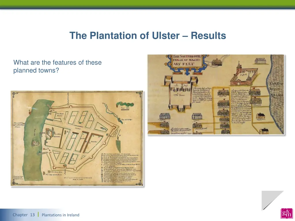 the plantation of ulster results 1