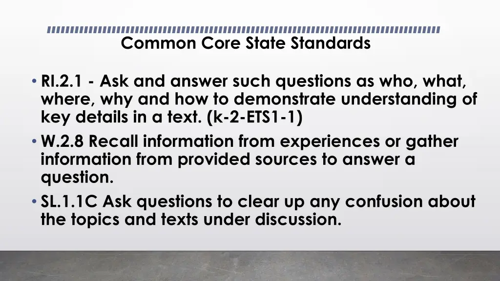 common core state standards