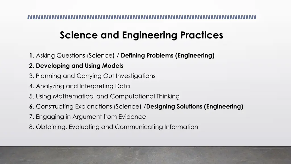 science and engineering practices