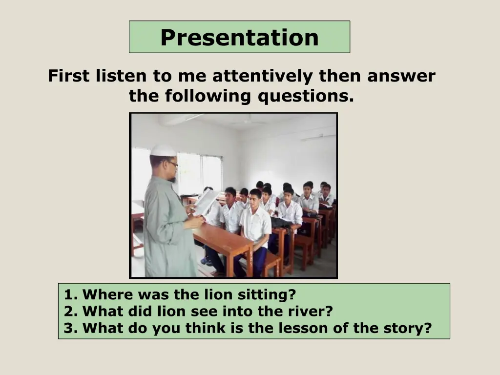 presentation