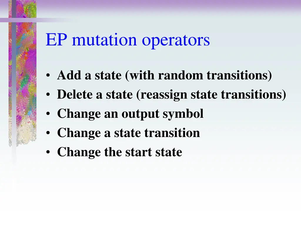 ep mutation operators