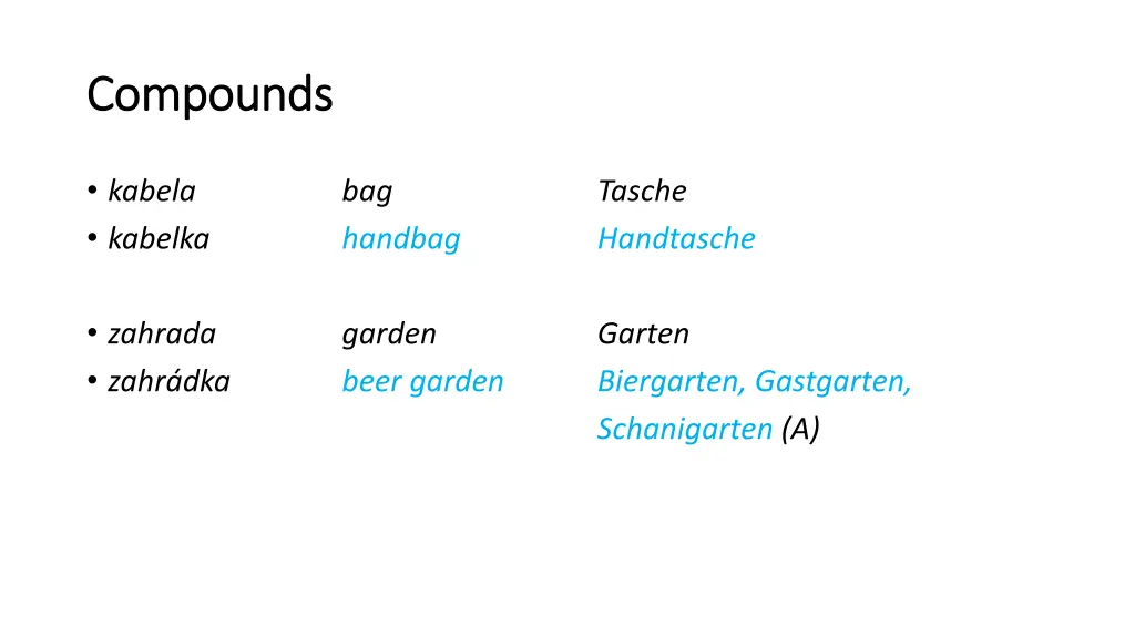 compounds compounds