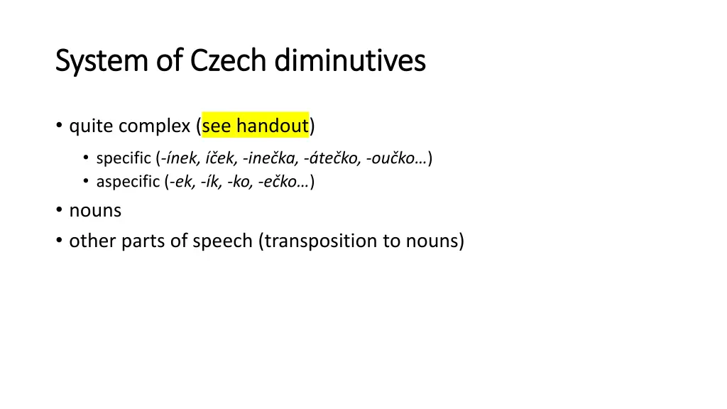 system systemof of czech