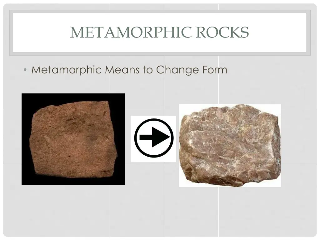 metamorphic rocks 1