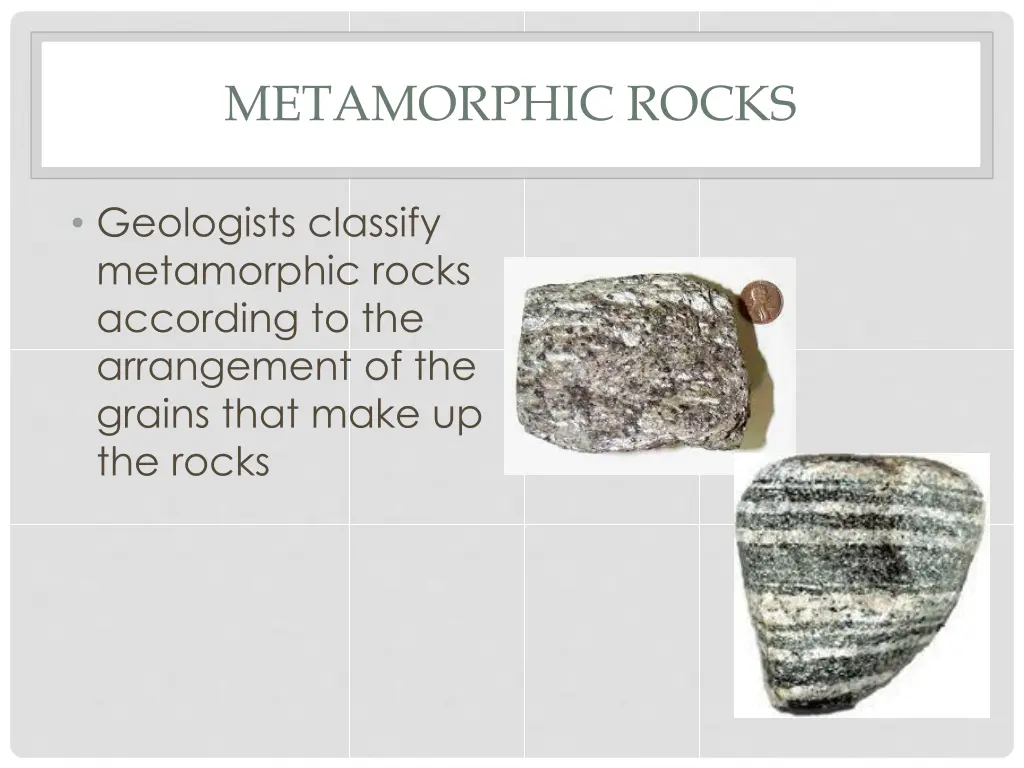 metamorphic rocks 3