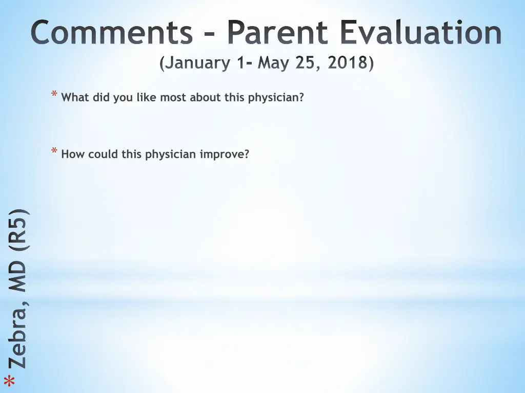 comments parent evaluation january 1 may 25 2018